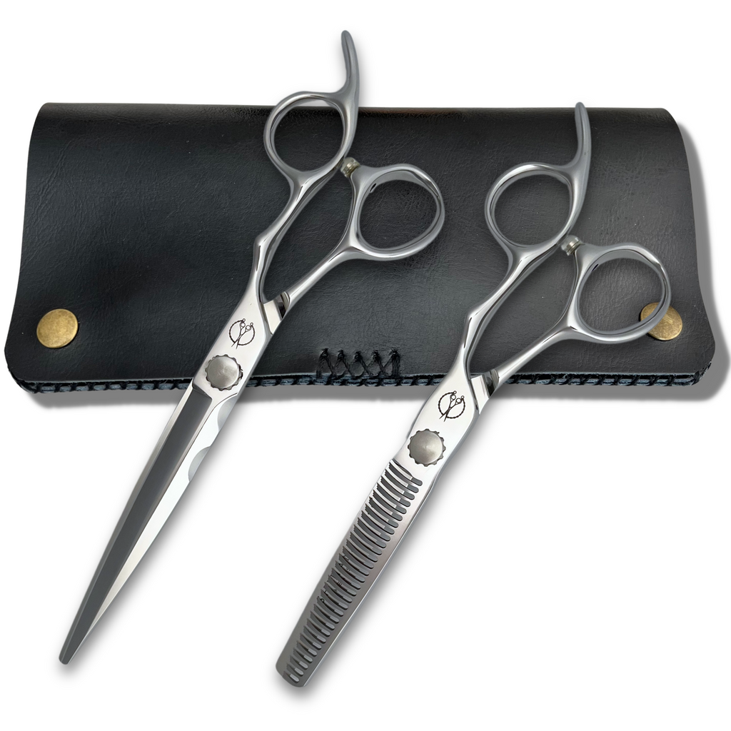 衛生日用品 Hayashi Scissors V-30RW-WH6 & V-ME-ATH6 ALLEXHighCarbonStainlessSteelS