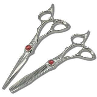 Red Moon 5.5 Inch Steel Hair Shears Set