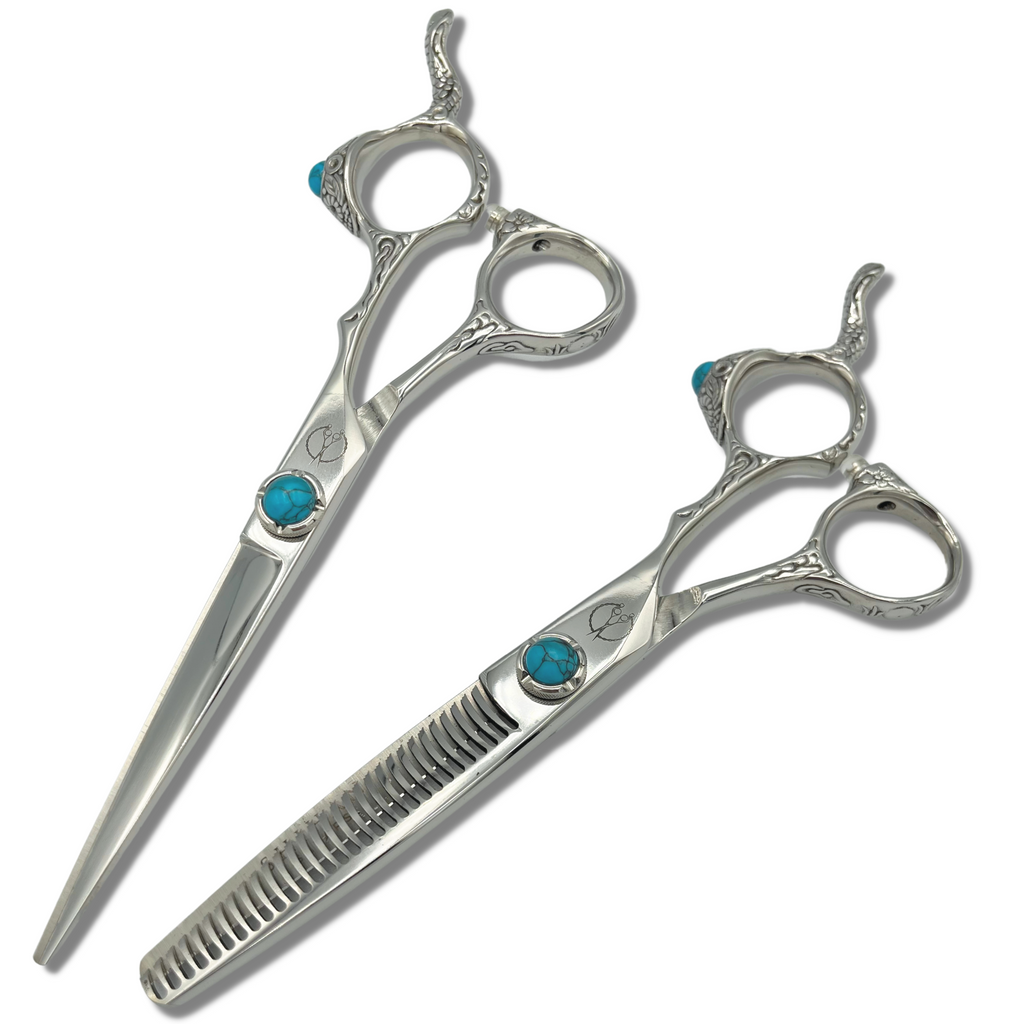 衛生日用品 Hayashi Scissors V-30RW-WH6 & V-ME-ATH6 Buy HH6 Kime Dry Cutting Shears - Hanzo Shears