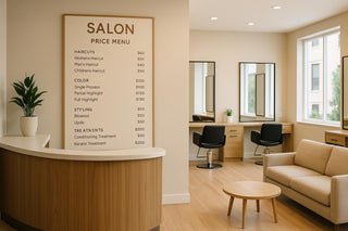 Salon Pricing Models: Local Competitor Comparison