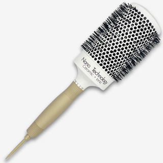 2.5 Inch Ceramic Round Hair Brush — studio grey