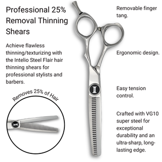 25% or 35% Hair Thinning Shears - Flair