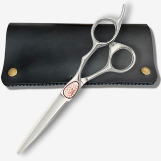 6 Inch Jewel and Steel Hair Shears Kongo — studio grey