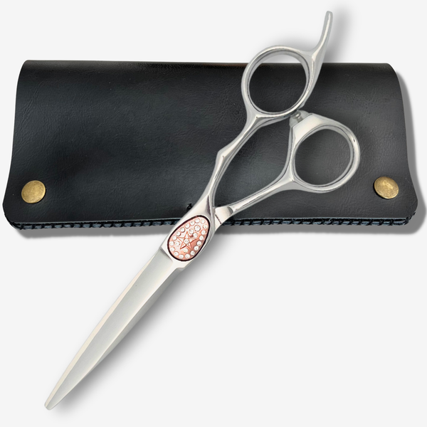 6 Inch Jewel and Steel Hair Shears Kongo — studio grey