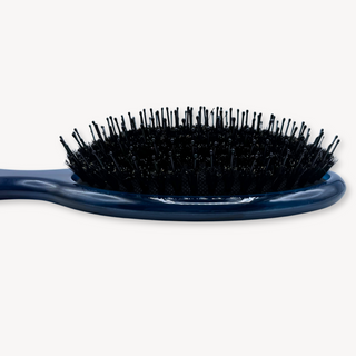 Boar Hair & Nylon Bristle Brush - Dark Blue