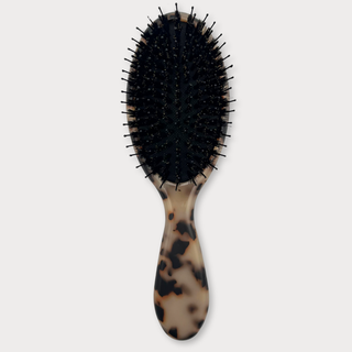 Boar Hair & Nylon Bristle Brush - Blonde Tortoise — studio grey