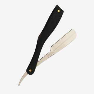 Wood Straight Shaving Razor — studio grey