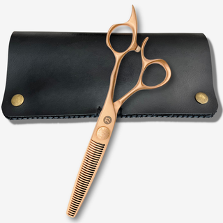 Gold Hair Thinning/Texturizing Shears — studio grey