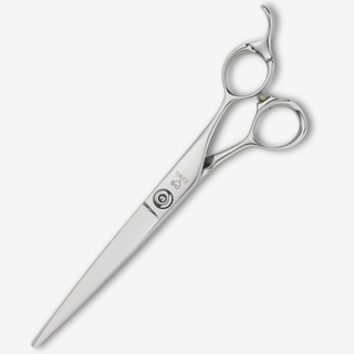Joewell 7.0" Professional Hair Shears – Super Alloy Convex Blade — studio grey