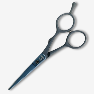 Joewell Blue Semi-Offset Hair Cutting Shears — studio grey