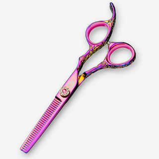 Kohana Pink Hair Thinning Shears/Scissors — studio grey