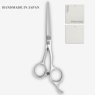 Made in Japan Hair Cutting Shears Intelio Steel Skinny — studio grey