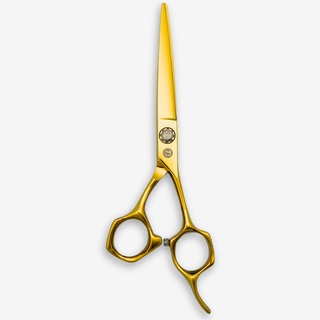 Musashi Gold — Luxury Gold Hair Scissors (Special Promo) — studio grey