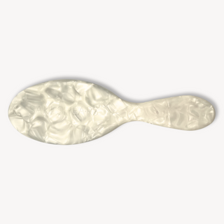 Boar Hair & Nylon Bristle Brush - Pearl