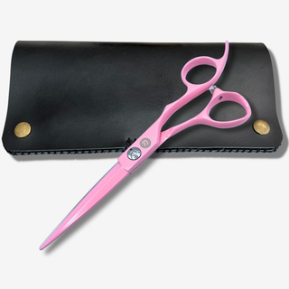 Pink Hair Cutting Shears — studio grey