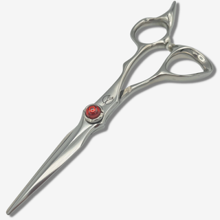 5.5 Inch Steel Hair Cutting Shears Red Moon — studio grey