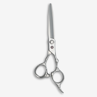 Saki 6.0" Powder Metal Cutting Shears Hammered Handle — studio grey