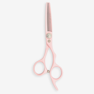 Precision Pink Thinning Shears 5.5” — studio grey