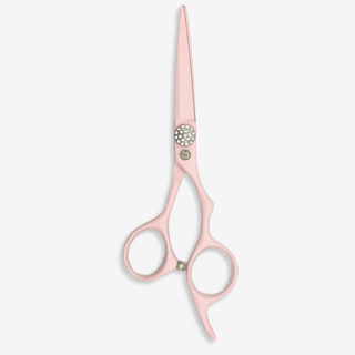 Precision Pink Titanium 5.5” Hair Shears — studio grey
