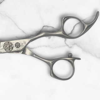 Saki Kanzen Damascus Hair Cutting Shears