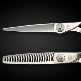 6" Saki Tsuru Hairdressing Shears Set (Hair Cutting and Thinning Shears)
