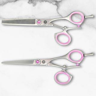 Sakura Swivel Hairdressing Shears Set (Hair Cutting and Thinning Shears)