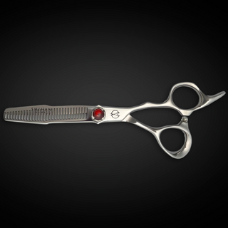 5.5 Inch Steel Hair Thinning Shears Red Moon