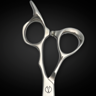 5.5 Inch Steel Hair Thinning Shears Red Moon