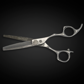 Saki Kanzen Damascus Texturizing/Thinning Shears