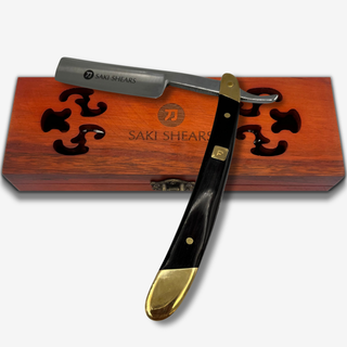 Ultimate Straight Razor Saki Togari — studio grey