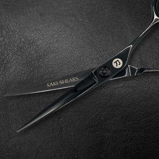 Zero Offset 5.5" Black Hair Cutting Scissors